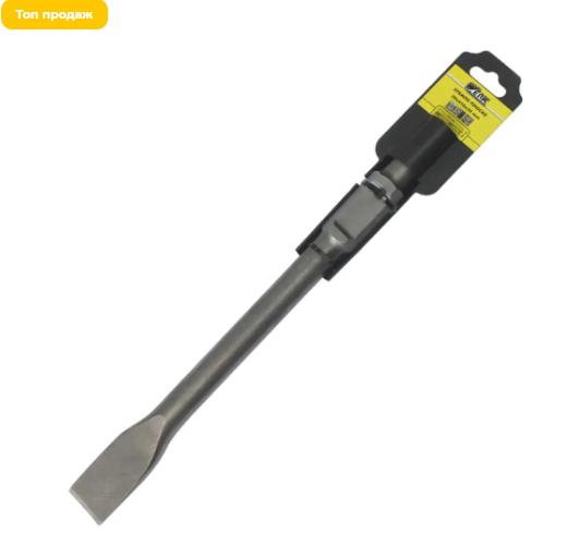 Зубило плоске SDS-plus 14х40х250 WERK